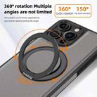 For iPhone 16 Pro Yashi 360 Degree Rotating MagSafe Holder Phone Case(Grey) - 2