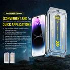 For iPhone 15 WK WTP-085 Speedy Series Dust-free Warehouse Anti-peeping Tempered Glass Film - 3