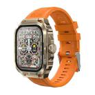 WK WH-03 2.01 inch Smart Watch Supports Bluetooth Calls(Orange) - 1