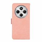 For Redmi 14C 4G ABEEL Frosted Magnetic RFID Leather Phone Case(Pink) - 3