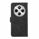 For Redmi 14C 4G ABEEL Frosted Magnetic RFID Leather Phone Case(Black) - 3