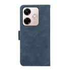 For Redmi 13X ABEEL Frosted Magnetic RFID Leather Phone Case(Blue) - 3