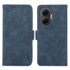 For Redmi Turbo 4 Pro ABEEL Frosted Magnetic RFID Leather Phone Case(Blue) - 1