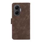 For Redmi Turbo 4 Pro ABEEL Frosted Magnetic RFID Leather Phone Case(Brown) - 3