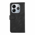 For Redmi Note 14 4G 164.84mm ABEEL Color Block Magnetic RFID Leather Phone Case(Black-Green) - 3