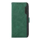 For Redmi Note 14 4G 164.84mm ABEEL Color Block Magnetic RFID Leather Phone Case(Green-Black) - 2