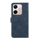 For Redmi 13x ABEEL Color Block Magnetic RFID Leather Phone Case(Blue-Brown) - 3