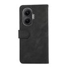 For Redmi Turbo 4 Pro ABEEL Color Block Magnetic RFID Leather Phone Case(Black-Green) - 3