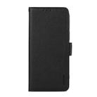 For Redmi 14C 4G ABEEL Side-Magnetic Litchi Pattern Leather RFID Phone Case(Black) - 2