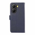 For Redmi Turbo 4 ABEEL Side-Magnetic Litchi Pattern Leather RFID Phone Case(Blue) - 3