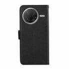 For Redmi K80 / K80 Pro ABEEL Side-Magnetic Litchi Pattern Leather RFID Phone Case(Black) - 3
