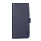For Redmi Note 14S 4G ABEEL Side-Magnetic Litchi Pattern Leather RFID Phone Case(Blue) - 2