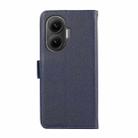 For Redmi Turbo 4 Pro ABEEL Side-Magnetic Litchi Pattern Leather RFID Phone Case(Blue) - 3