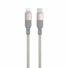 WK WDC-47 Magneto Series 1m PD35W Type-C to 8 Pin Fast Charging Magnetic Data Cable(Grey) - 1