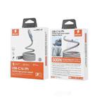 WK WDC-47 Magneto Series 1m PD35W Type-C to 8 Pin Fast Charging Magnetic Data Cable(Grey) - 3