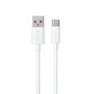 WK WDC-22 Origin All Compatible 1m 120W USB to Type-C Fast Charging Data Cable(White) - 1