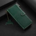 For Redmi Note 14 Pro 5G Genuine Leather Litchi Texture RFID Leather Phone Case(Green) - 2