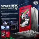 For iPhone 16 / 15 WK WTP-089 Space King Kong 9D Curved 360 Degree Privacy Tempered Glass Film - 3