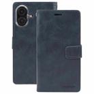 For iPhone 16 Plus GOOSPERY BLUE MOON Crazy Horse Texture Leather Phone Case(Dark Blue) - 2