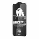 For iPhone 16 Pro WK WTP-091 King Kong 6D Curved HD Tempered Glass Film - 1