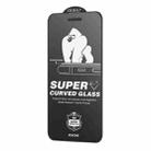 For iPhone 16 Plus / 15 Plus WK WTP-094 King Kong 6D Curved Frosted Tempered Glass Film - 1