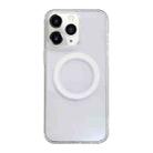 For iPhone 11 Pro Max Clear Acrylic TPU MagSafe Phone Case(Transparent) - 1