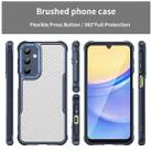 For Samsung Galaxy A16 5G Carbon Fiber Texture Translucent Phone Case(Blue) - 2