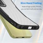 For Samsung Galaxy A06 5G Carbon Fiber Texture Translucent Phone Case(Black) - 3