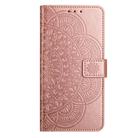 For OPPO Reno13 Pro Global Flower Embossed Leather Phone Case(Rose Gold) - 3
