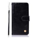 For Samsung Galaxy Note 20 Copper Buckle Retro Crazy Horse Texture Horizontal Flip Leather Case with Holder & Card Slots & Wallet(Black) - 2