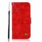 For Samsung Galaxy A71 5G Copper Buckle Retro Crazy Horse Texture Horizontal Flip Leather Case with Holder & Card Slots & Wallet(Red) - 2