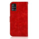For Samsung Galaxy A71 5G Copper Buckle Retro Crazy Horse Texture Horizontal Flip Leather Case with Holder & Card Slots & Wallet(Red) - 3