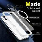 For iPhone 16 Plus Frosted Skin Feel MagSafe Transparent Phone Case(White) - 3