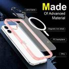 For iPhone 16 Plus Frosted Skin Feel MagSafe Transparent Phone Case(Pink) - 3