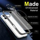 For iPhone 16 Plus Frosted Skin Feel MagSafe Transparent Phone Case(Black) - 3