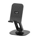 WEKOME WA-S103 Life Series Folding Rotating Desktop Holder(Black) - 1