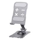 WEKOME WA-S104 Life Series Metal Foldable Rotating Desktop Holder(Tarnish) - 1