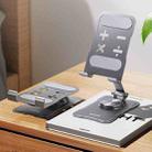 WEKOME WA-S104 Life Series Metal Foldable Rotating Desktop Holder(Tarnish) - 2