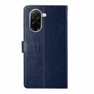 For Redmi A5 4G 173.3mm Y-shaped Pattern Flip Leather Phone Case(Blue) - 3