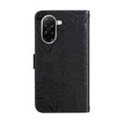 For Redmi A5 4G 173.3mm Skin Feel Butterfly Embossed Flip Leather Phone Case(Black) - 3