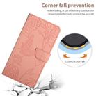 For Xiaomi 15 Ultra Skin Feel Butterfly Embossed Flip Leather Phone Case(Pink) - 2