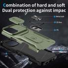 For iPhone 16 Sliding Camshield Holder Phone Case(Alpine Green) - 3