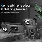 For iPhone 11 Pro Sliding Camshield Holder Phone Case(Black) - 2