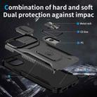 For iPhone 11 Pro Sliding Camshield Holder Phone Case(Black) - 3