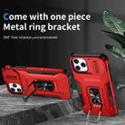 For iPhone 11 Pro Sliding Camshield Holder Phone Case(Red) - 2