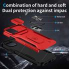 For iPhone 11 Pro Sliding Camshield Holder Phone Case(Red) - 3