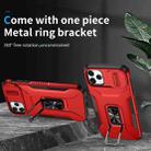 For iPhone 11 Pro Max Sliding Camshield Holder Phone Case(Red) - 2