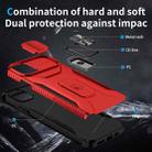 For iPhone 11 Pro Max Sliding Camshield Holder Phone Case(Red) - 3