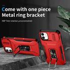 For iPhone 11 Sliding Camshield Holder Phone Case(Red) - 2