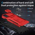For iPhone 11 Sliding Camshield Holder Phone Case(Red) - 3
